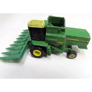 John Deere Turbo Combine Ertl Diecast Farm Toy Diecast Plastic Corn Head